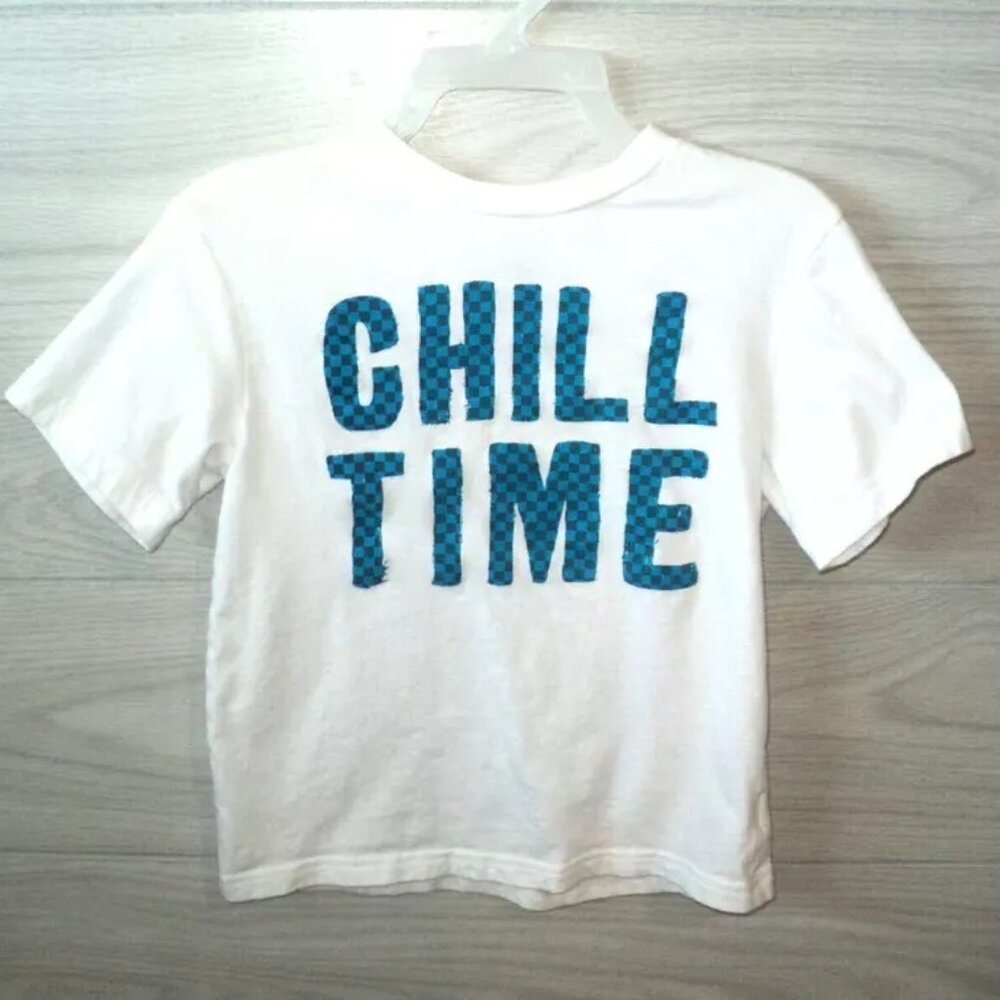 Est. 1989 Place Boy's Size S (5-6) T-Shirt Chill Time Short Sleeves